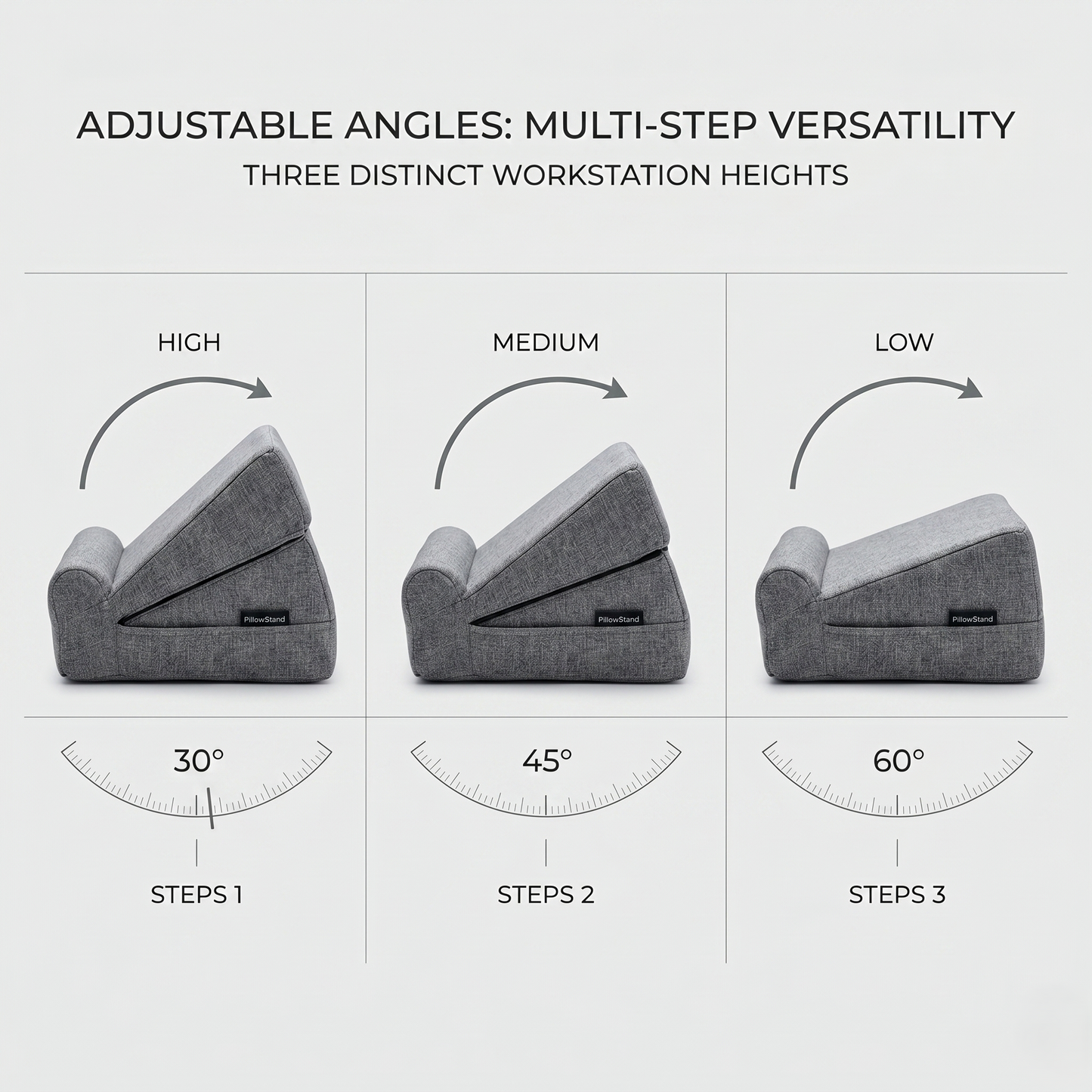Adjustable Bed Support Pillow for Comfortable Viewing & Relaxation