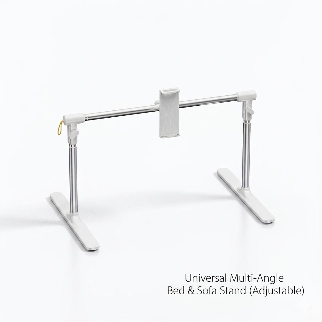 Adjustable Bed Tablet Stand – Hands-Free Holder for Comfortable Viewing & Reading