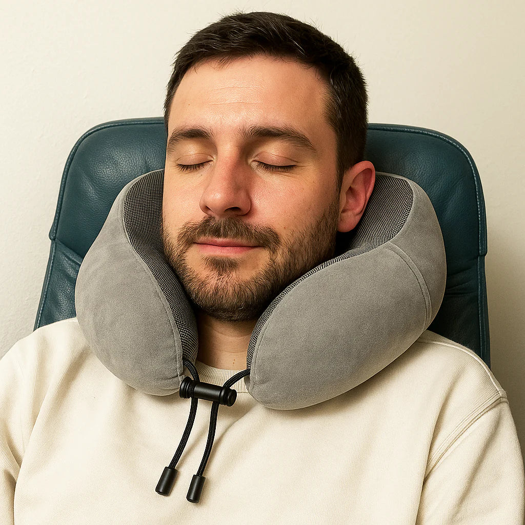 Memory Foam Travel Pillow