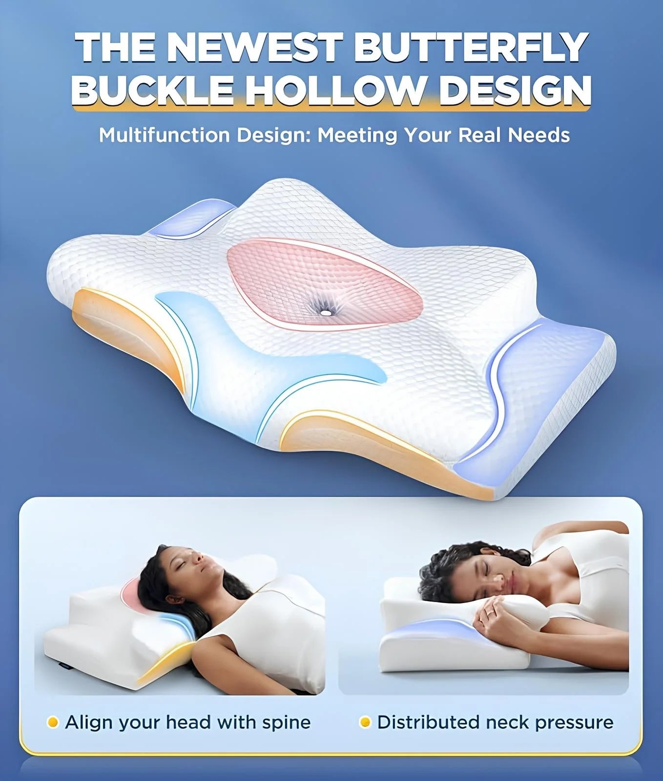 Leomera Memory Foam Neck Pillow