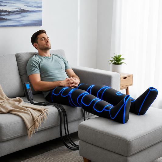 Air Compression Leg Massager for Relaxation & Recovery