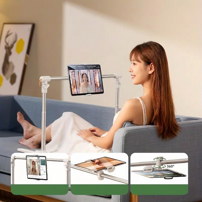 Adjustable Bed Tablet Stand – Hands-Free Holder for Comfortable Viewing & Reading