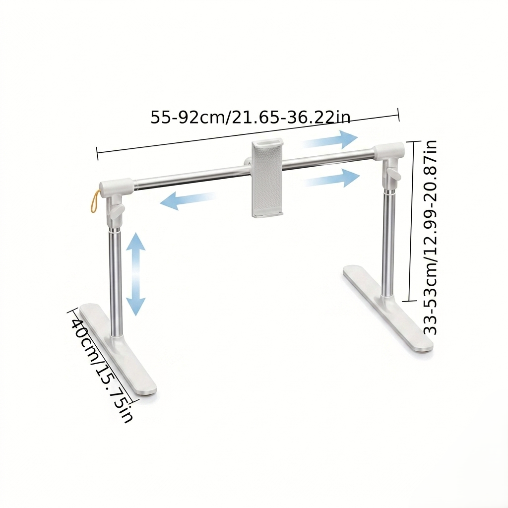 Adjustable Bed Tablet Stand – Hands-Free Holder for Comfortable Viewing & Reading