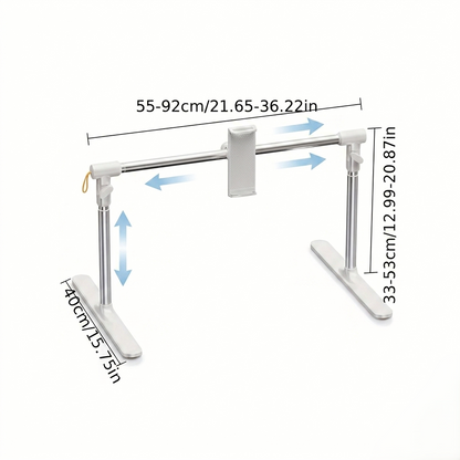 Adjustable Bed Tablet Stand – Hands-Free Holder for Comfortable Viewing & Reading
