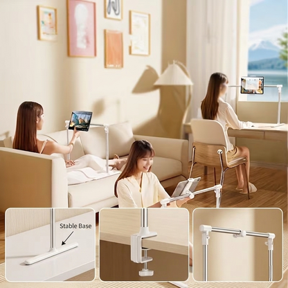 Adjustable Bed Tablet Stand – Hands-Free Holder for Comfortable Viewing & Reading