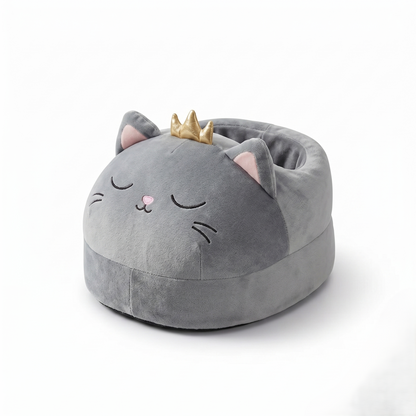 Cat Themed Heated Foot Warmer & Massager for Everyday Comfort