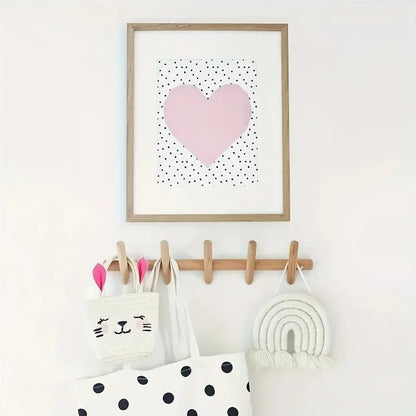Maeve Wall Rack | Solid Oak Organiser