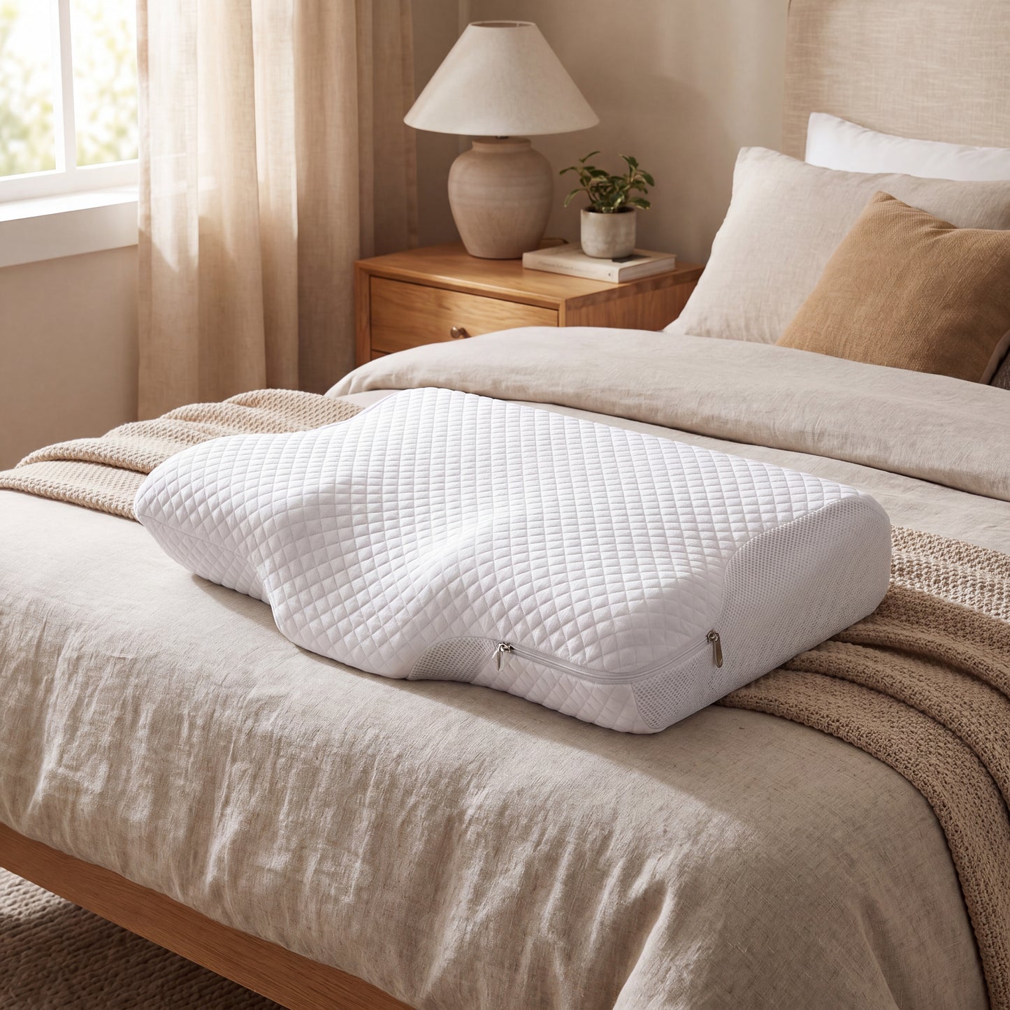 Cooling Pillowcase lifestyle 4K