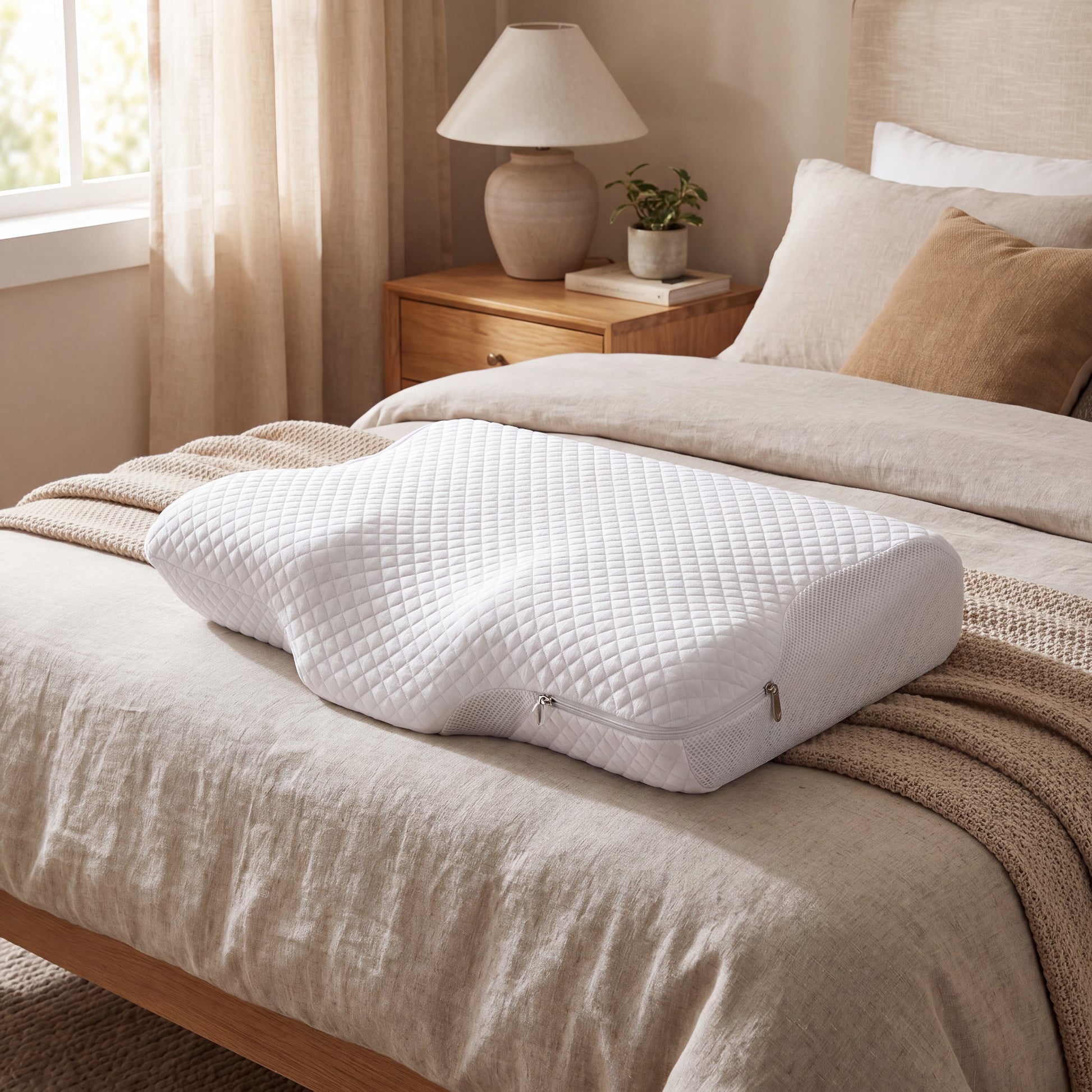 Cooling Pillowcase lifestyle 4K