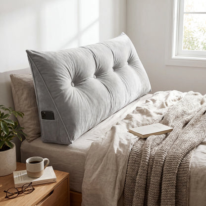 Wedge Pillow Cover lifestyle 4K