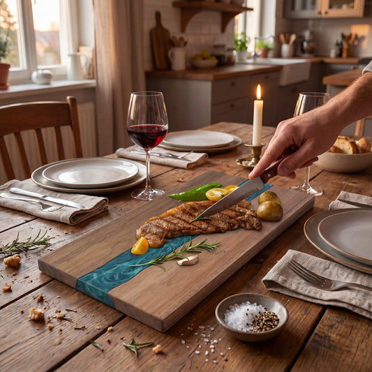 Resin River Cutting Board