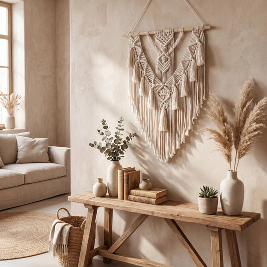 Bohemian Macrame Wall Hanging